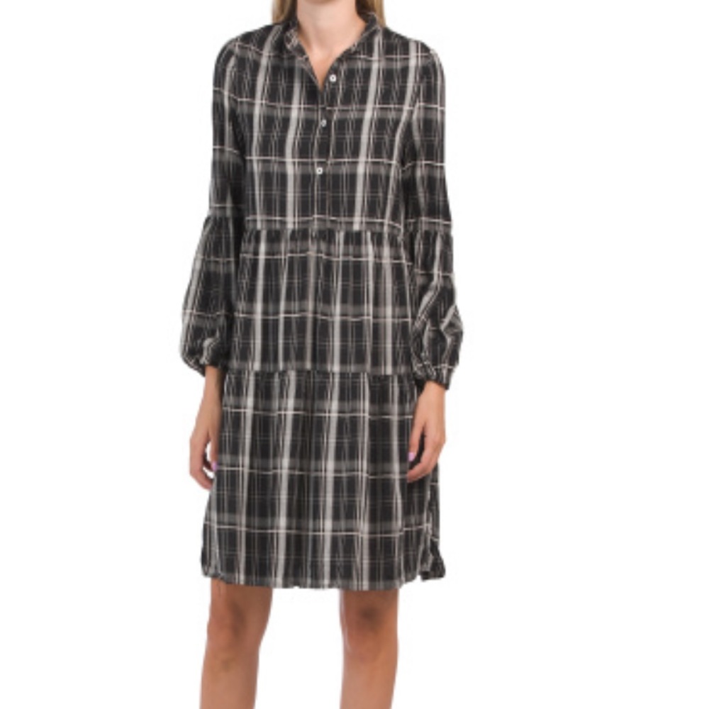 NWT! Max Studio plaid dress